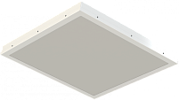 Потолочные светодиодные светильники АЭК-ДВО06-030-002 грильято БАП (IP54)